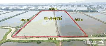 ขาย ที่ราคาพิเศษ สร้างโรงงานได้ใกล้พระราม2 บางขุนเทียน 35.5ไร่ ขอใบ รง.4 ได้ เทรลเลอร์ เข้าสะดวก เส้นบางขุนเทียน - พันท้าย KK5374S