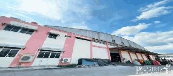 ขาย โรงงานพลาสติก 7ไร่ ตัวโรงงานโปร่งโล่งไร้เสากลาง 3,660 ตร.ม. รับโหลดถึง 5ตัน/ตร.ม. พร้อมสำนักงาน และ มีพื้นที่ว่างสร้างเพิ่มได้ ใกล้พระราม 2 ซอยสาริน โคกขาม - KK0917S