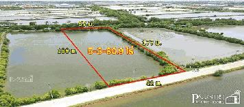 ที่สวยไร่ละ 2.6 ล้าน สร้างโรงงานได้ใกล้กรุงเทพ เกือบ 6 ไร่ ขอใบ รง.4 ได้ ใช้เทรลเลอร์เข้า-ออกสะดวก ด้วยเส้นบางขุนเทียน  KK5156S