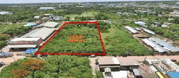 ประหยัดเงิน เวลา กับที่ดิน 3 ไร่ สร้างโรงงานได้หลากหลายประเภท ใช้รถเทรลเลอร์สบาย ใกล้ ถ.สายใยรัก - KK2115S