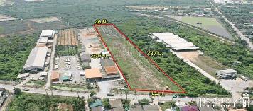 ขายสวยสีม่วง 8ไร่เศษ ใกล้พระราม 2 และราคาพิเศษ เพียงไร่ละ 4ล้าน นิดๆ สร้าง โรงงานได้ทุกประเภท เทรลเลอร์ เข้าออกสะดวก เพียง 1.3 กม. - KK3887S