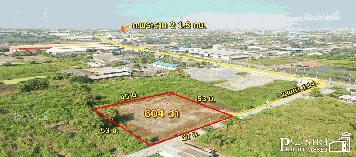 ที่ 604 วา ใน ซ.แสมดำ 14 ถมพร้อมลุยสร้างได้ทันที เหมาะทำสำนักงานและโกดัง เดินทางสะดวกถนนกว้างสร้างใหม่ 4 เลน 