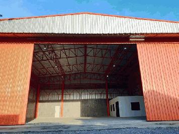  ให้เช่าโกดัง ใกล้ แยกวัชรพล พื้นที่ 450 ตรม มี office  เหมาะสำหรับเก็บสินค้าหรือเป็นจุดกระจายสินค้า