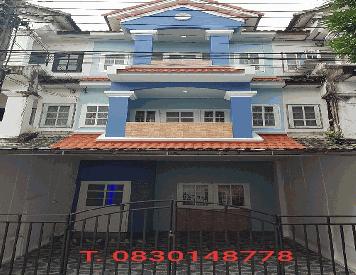 ขายทาวโฮมหงส์ประยูรใกล้เซ็นทรัลเวสเกตสถานีรถไฟฟ้าแยกบางพลูเลี้ยวมาทางตลาดบางบัวทอง 5 ห้องนอน 3 ชั้น