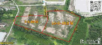 ที่สีม่วง มี 2 เเปลง 7- 15 ไร่ โซนชลบุรี(พานทอง) รถเทรลเลอร์เข้าออกสะดวก ใกล้ทางด่วนกรุงเทพ  ชลบุรีสายใหม่ kk5121s