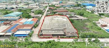 ราคาพิเศษ ให้เช่าโรงงาน 2,080 สีม่วง ติดถนนสองด้าน พร้อมเครนรับหนัก 5 ตัน 2 ตัว พื้นรับ 3 ตัน / ตร.ม. - KK5172S