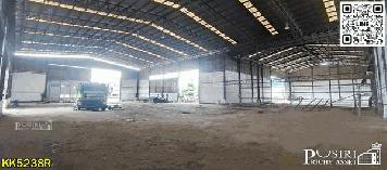 ให้เช่าโกดัง 2 ขนาด 1.5 และ 3.75 ไร่ ใกล้ ถ. เอกชัย บางบอน 4 เก็บของได้เยอะ พื้นรับ 3.5 ตัน ใช้เทรลเลอร์ได้ + จอดเทรลเลอร์ได้นับสิบคัน - kk5238s