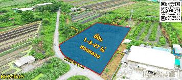 ที่ 727 วา หน้ากว้าง 41 เมตร ทรงดี เดินทางสะดวกมาก ใกล้ ถ.พุทธสาคร แคราย บางบอน 5 KK3461S