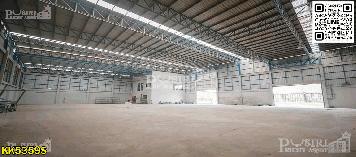 โรงงาน 1.5 ไร่ ที่มีพื้นใช้สอยมากที่สุด 1,838 ตร.ม. ใกล้ ถ. เศรษฐกิจ เงียบสงบท้ายซอยเเวดล้อมโรงงาน เทรลเลอร์เข้าสะดวก พร้อมบ้านพักคนงาน 10 ห้อง KK5359S