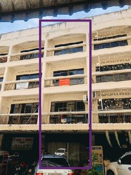 ขายอาคารพาณิชย์ราคาถูก 4.5 ชั้น ราคาต้นทุน  ใกล้ มหาวิทยาลัย บูรพา จังหวัดชลบุรี เนื้อที่ 23 ตรว.
