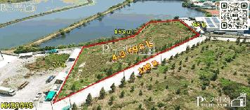 โดดเด่นที่สุด ของที่เกือบ 5ไร่ หน้า กว้างๆ 148 ม. ถมพร้อมสร้างโรงงาน น้ำไฟครบ เทรลเลอร์ลุยสบาย โซนพันท้าย - พระราม 2 KK5099S