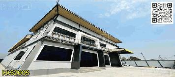 โรงงานใหม่ 1 ไร่ 80 พื้นที่ใช้สอย 930 ตร.ม. ขอใบ รง.4 ได้ ใกล้ ถ. เศรษฐกิจ มีพื้นที่ต่อเติมด้านข้างต่อเติมได้อีก 400 ตารางเมตร - kk5200s