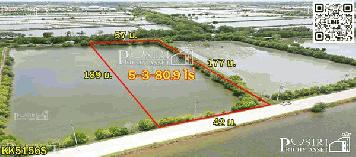 ขายที่สวยไร่ละ 2.6 ล้าน สร้างโรงงานได้ใกล้ กรุงเทพเกือบ 6ไร่ ขอใบ รง.4 ได้ ใช้เทรลเลอร์เข้า-ออกสะดวก ด้วยเส้นบางขุนเทียน - KK5156S