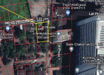 ที่ดินเปล่า หลังศาลอาญา ซ. ลาดพร้าว 1 แยก 20