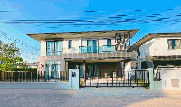 บ้านเดี่ยว บริทาเนีย บางนา - สุวรรณภูมิ กม.26 หลังมุม แปลงใหญ่สุดในโครงการ