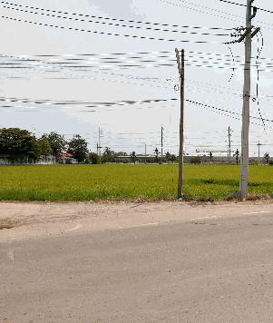 ขายที่ดินแปลงสวย 11 ไร่ 94 ตารางวา ใกล้ชิดแม่น้ำท่าจีน ตำบลท่าเสา อำเภอกระทุ่มแบน จังหวัดสมุทรสาคร