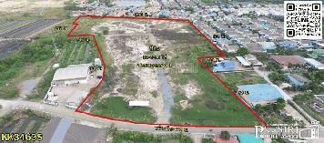 สร้างโรงงานและโครงการของคุณ ให้มีกำไรเร็วกว่าที่อื่นๆ ที่ดิน 22 ไร่เศษ ฮวงจุ้ยแบบเทพๆ ใกล้พุทธสาครเพียง 3.5 กม.  KK3463S