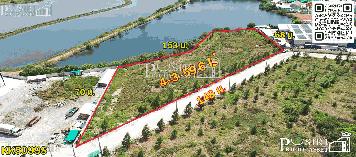 โดดเด่นที่สุดที่เกือบ 5 ไร่ หน้ากว้าง 148 ม. ถมพร้อมสร้างโรงงาน น้ำไฟครบ เทรลเลอร์ลุยสบาย โซนพันท้าย - พระราม 2 KK5099S