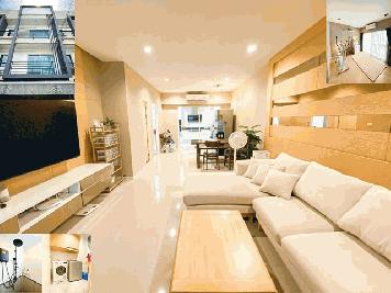 BTSอ่อนนุช 2กม. สุขุมวิท 77 บ้านทาวน์โฮม3ชั้น อุดมสุข พระโขนง บางจาก ปุณณวิถี 22 ตรว.3นอน 3น้ำ จอดรถ 2 คัน  กลางเมือง 