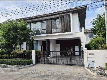  ให้เช่าบ้านเดี่ยว 2 ชั้น โครงการมัณฑนา เลค วัชรพล เฟอร์ครบ ใกล้ทางด่วน