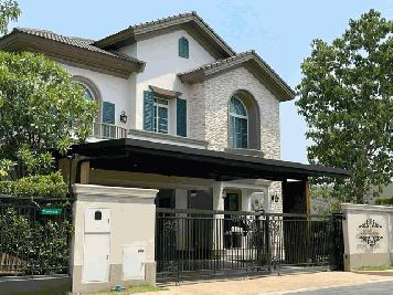 ให้เช่าบ้านเดี่ยว2ชั้น4นอน โครงการนันทวันพหล-รามอินทรา50 เฟอร์และเครื่องใช้ไฟฟ้าครบ