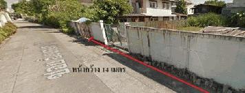  ขายที่ดิน ถมแล้ว 105 ตรว ซอยอินทามระ 37 ใกล้ MRT สุทธิสาร แปลสวยสี่เหลี่ยม 