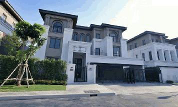 ขายบ้านเดี่ยวหรู 3 ชั้น 126 ตรว. แซงค์ รอยัล กรุงเทพกรีฑา CINQ ROYAL Krungthep Kreetha พร้อมลิฟท์ ติดโรงเรียนนานาชาติ ไบรท์ตันคอลเลจ   
