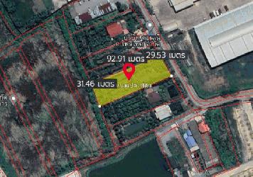 ที่ดิน 1-3-66 ไร่ ต.ไร่ขิง อ.สามพราน จ.นครปฐม (ปากซอยเป็นบริษัทซาบีน่า)