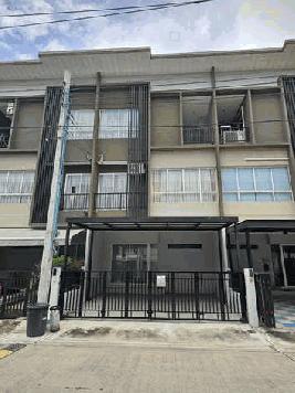 ให้เช่าทาวน์โฮม 3 ชั้น หมู่บ้านสัมมากร อเวนิว ชัยพฤกษ์-วงแหวน บ้านสวยน่าอยู่ ตำบลลำโพ นนทบุรี 