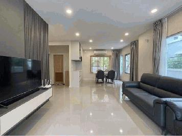 POR3226 ให้เช่า บ้าน เพอร์เฟคเพลส สุขุมวิท 77 – สุวรรณภูมิ ลาดกระบัง 20/3 เฟอร์นิเจอร์พร้อมอยู่ ใกล้ The Paseo ลาดกระบัง ถนนลาดกระบัง