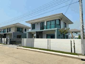 [A768]ให้เช่า 45k บ้านเดี่ยวสองชั้น โครงการ ซิลเวอร์เลค พาร์ค สุวินทวงศ์ 78 เขตหนองจอก ใกล้มีนบุรี