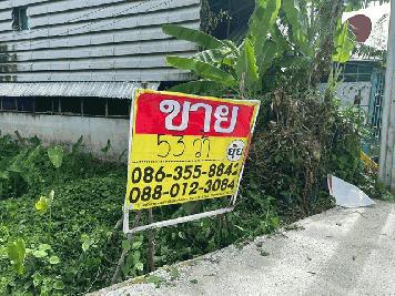 ขายที่ดิน 53 ตารางวา ติดถนนบางแวก ใกล้ซอยโรงถ่าน  ภาษีเจริญ  กรุงเทพมหานคร  ZT236 