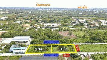 ที่ดิน 2 ไร่ คลอง2 คลองหลวง ปทุมธานี  ทำเลทอง ใกล้ตลาดไท