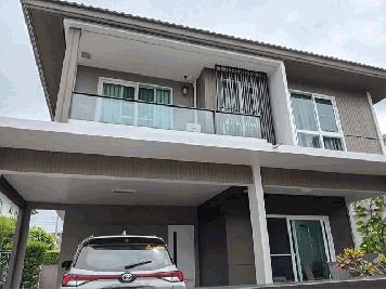 ให้เช่าบ้านเดี่ยว 2 ชั้น 54 ตรว. 3 ห้องนอน โครงการ มัณฑนา กัลปพฤกษ์-วงแหวน ใกล้เดอะมอลล์ บางแค