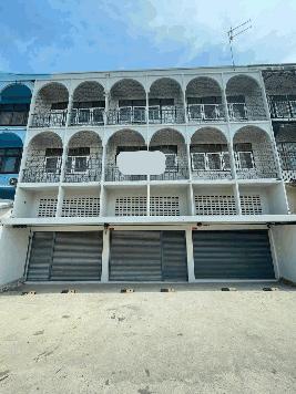 รหัสทรัพย์ R2867 ให้เช่า อาคารพาณิชย์ 3 คูหา ติดถนนเทพารักษ์ ใกล้บิ๊กซีบางพลี