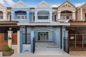  หมู่บ้านลภาวัน 5 ราชพฤกษ์-ท่าอิฐ   ทาวน์เฮ้าส์ 2 ชั้นแต่งใหม่พร้อมเข้าอยู่