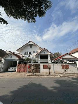 ขายหรือเช่าบ้านเดี่ยว หลังมุม หมู่บ้านแสงธรรม สุภาภิบาล 5 ซอย 57 สายไหม