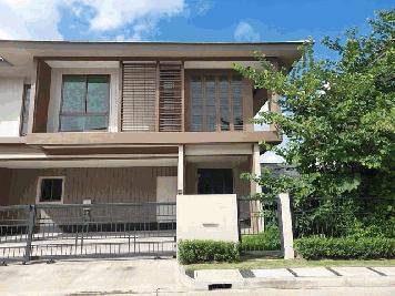 PB3403 ขายบ้านเดี่ยว 2 ชั้น โครงการ บุราสิริ กรุงเทพกรีฑา บ้านใหม่ไม่เคยเข้าอยู่