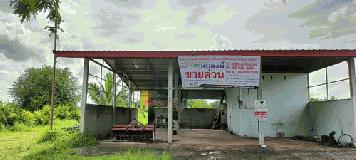 ขายที่ดิน 4-0-80 ไร่ หน้ากว้าง 30 เมตร ลึก 208 เมตร ติดทางสาธารณะประโยชน์ ติดถนนโยธาธิการสายบ้านดอนยานาง-ดงเมือง หมายเลข 2016