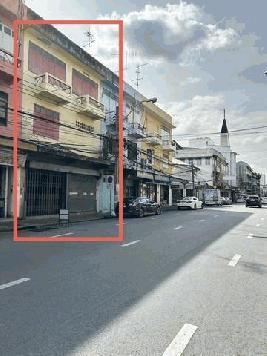 ให้เช่าอาคารพาณิชย์ 3 ชั้น 2 ห้องตีทะลุกัน ริมถนนไมตรีจิตต์ ใกล้เยาวราช ใกล้ MRT หัวลำโพง 500 เมตร