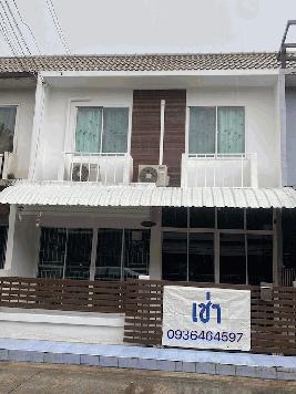 BH2484 ให้เช่าทาวน์เฮาส์ 2ชั้น เดอะคัลเลอร์ อารียา ติวานนท์ ใกล้โรงเรียนพระหฤทัยนนทบุรี และตลาดดวงแก้ว ขอเป็นครอบครัว  ไม่เอาสัตว์เลี้ยง