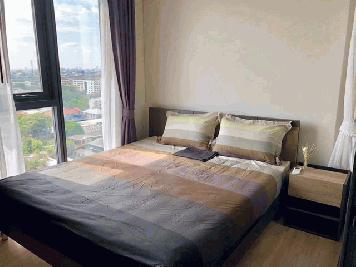 The base garden Rama 9 ห้องใหม่พร้อมเข้าอยู่ 1ห้อง 32 ตร.ม 097-454-2624