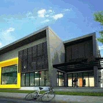 ให้เช่าอาคารโชว์รูม เหมาะทำภัตตาคาร สำนักงาน ร้านสะดวกซื้อ  ติดถนนใหญ่เกษตรนวมินทร์  พื้นที่ 1,000 ตรม 2 ชั้น 