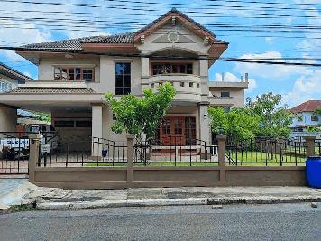 BH2477 ให้เช่าบ้านเดี่ยว 2ชั้น โครงการ มณีรินทร์ เลค แอนด์ ลากูน โซนบี  ใกล้ทางด่วนบางพูน สวนอุตสาหกรรมบางกะดี รพ.กรุงสยามเซนต์คาลอส 