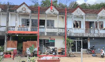 ขายอาคารพาณิชย์ใกล้ โรงพยาบาลกาญจนดิษฐ์ อำเภอกาญจนดิษฐ์ จังหวัดสุราษฎร์ธานี PKK04-04236