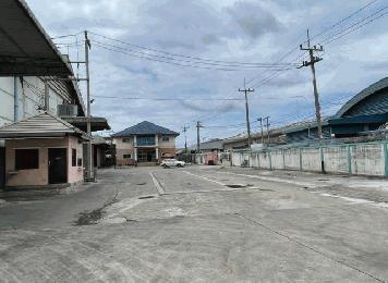 POR3368ให้เช่าโกดัง โรงงาน หลังนิคมสมุทรสาคร เนื้อที่ 6ไร่ ซอยสวนส้ม ถ.พระราม 2 ต.บ้านเกาะ 