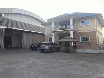 EPL-WH0548 ให้เช่าโกดัง-โรงงานพร้อมออฟฟิศ ซ.สวนส้ม บ้านเกาะ สมุทรสาคร เนื้อที่ 6 ไร่ พื้นที่โกดัง 4,300 ตารางเมตร มี รง 4 