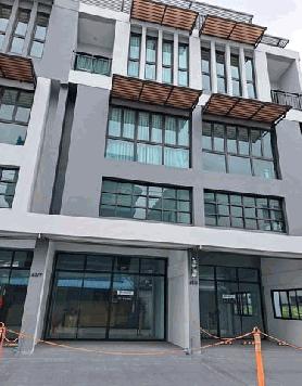 BH2489 ให้เช่าโฮมออฟฟิศ สร้างใหม่ 3.5 ชั้น 308 ตารางเมตร ซอยลาดพร้าว 101  ใกล้รถไฟฟ้าMRTสายสีเหลืองลาดพร้าว101