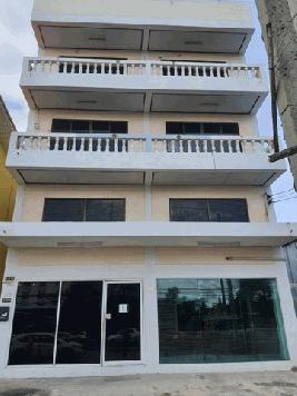 ขายอาคารพาณิชย์ 3.5 ชั้น 2 คูหาติด ติดถนนใหญ่ลาดกระบัง ใกล้แหล่งชุมชน ใกล้สนามบินสุวรรณภูมิ