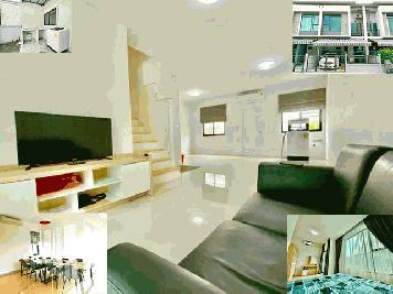 MRTคลองบางไผ่ ให้เช่า-ขาย ทาวน์โฮม 2 ชั้น พร้อมคลับเฮ้าส์หรู อนุญาตเลี้ยงสัตว์ Central Westgate อิเกีย 20ตรว. 156ตรม. 3นอน 2น้ำ  2แอร์